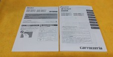 Conjunto manual de 2 peças Pioneer Carrozzeria Rakunavi Avic-Rz311 Avic-Rw111 Avic-Rz111 comprar usado  Enviando para Brazil