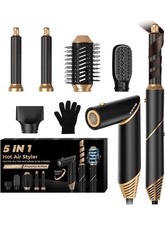 Escova secadora 5 em 1, escova secadora de cabelo com modelador de ar destacável, íon negativo, usado comprar usado  Enviando para Brazil