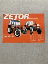 Prospekt zetor din gebraucht kaufen  Bernried