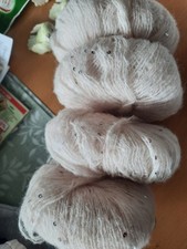 Wolle lace pailetten gebraucht kaufen  Siegen
