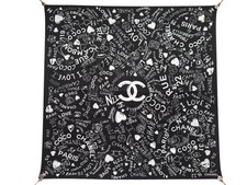 Foulard chanel love d'occasion  France