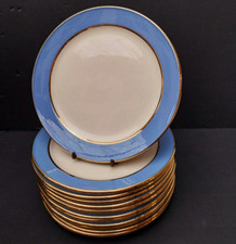 Assiettes plates faïencerie d'occasion  La Ferrière-sur-Risle