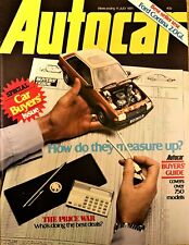 Autocar magazine jul for sale  WATERLOOVILLE