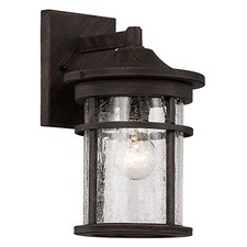 Lanterna de parede Trans Globe 40380RT transição uma luz ferrugem bronze/acabamento escuro comprar usado  Enviando para Brazil