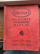 Wolseley six eighty for sale  READING