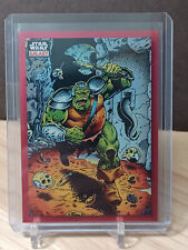 GAMORREAN GUARD CHARGE #13 REFRATOR VERMELHO #1/5 SSP 2023 TOPPS STAR WARS GALAXY comprar usado  Enviando para Brazil
