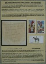 Horse racing autograph for sale  UK