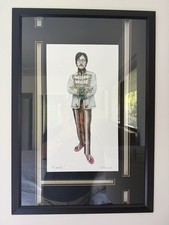 Original watercolor poeta for sale  Palm Springs