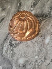 Pudim de geléia vintage molde de cobre cozinha primitivo forrado de estanho  comprar usado  Enviando para Brazil