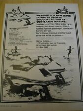 Wetbike watersports cortlandt for sale  BRISTOL