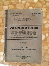 Esame italiano. prof. usato  Lucca