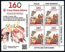 Italia 2024 minifoglio usato  San Bonifacio