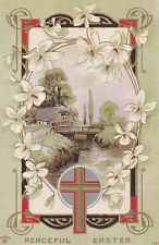Cartolina illustrata fiori usato  Ticengo