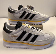 Tênis Adidas SL72 branco preto faísca unissex retrô infantil tamanho 2Y novo com etiquetas comprar usado Tênis Adidas SL72 branco preto faísca unissex retrô infantil tamanho 2Y novo com etiquetas comprar usado  Enviando para Brazil