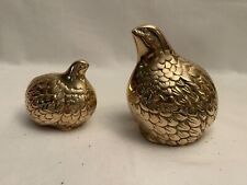 quail brass pair vintage for sale  Rohnert Park