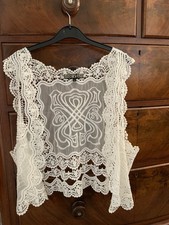 Vintage cream lace for sale  BRISTOL