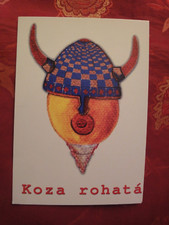 KOZA ROHATÀ Boomerang Card Reklama Reklama Pocztówka Niewykorzystana Słowacja na sprzedaż  Wysyłka do Poland