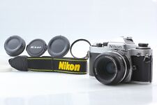 【Quase PERFEITO ESTADO com Nova Alça】 Câmera de Filme Nikon FE SLR Lente Ai 50mm F2 Do Japão comprar usado  Enviando para Brazil