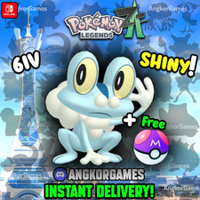 ✨ Shiny Froakie ✨ 6IV ✨ Level 5 ✨ Pokemon Legends ZA na sprzedaż  Wysyłka do Poland