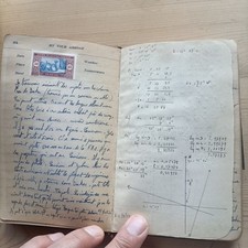 Récit manuscrit voyage d'occasion  Carqueiranne