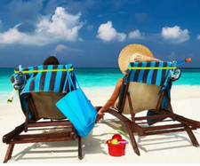 Sunbed straps beach for sale  NOTTINGHAM