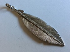 Argent pendentif plume d'occasion  Carcassonne