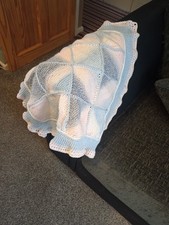 Hand knitted blankey for sale  COLCHESTER
