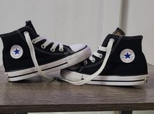Converse black white for sale  Lansing