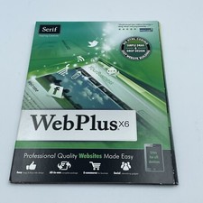 Serif webplus software for sale  DONCASTER