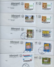 Moderne privatpost belege gebraucht kaufen  Deutschland