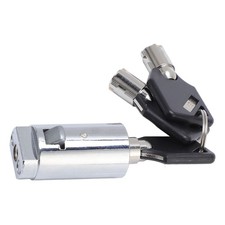 Cerradura de máquina expendedora y cerradura de llave tubular antirrobo de aleación de zinc de 3 llaves para kit en V segunda mano Cerradura de máquina expendedora y cerradura de llave tubular antirrobo de aleación de zinc de 3 llaves para kit en V segunda mano  Embacar hacia Mexico