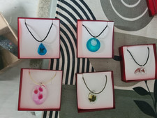 Anhänger kette resin gebraucht kaufen  Westoverledingen