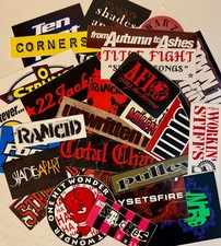 Adesivos promocionais punk/hardcore REAIS personalizam pedido de adesivo - escolha 1 ou vários comprar usado  Enviando para Brazil