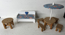 Vtg dollhouse furniture for sale  Fleetwood