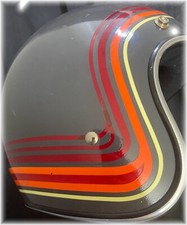 NOVO Capacete de Motocicleta Biltwell Hustler Pintado Personalizado Original Tamanho XL Não-DOT comprar usado  Enviando para Brazil