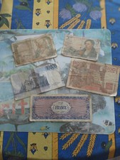 Lot billets 1 d'occasion  Richardménil
