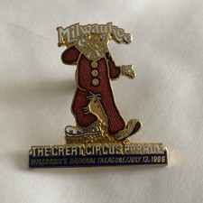 Broche Milwaukee The Great Circus Parade Wisconsin’s National Treasure 13 de julho de 1986, usado comprar usado  Enviando para Brazil