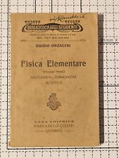 Fisica elementare vol. usato  Valle dell'Angelo