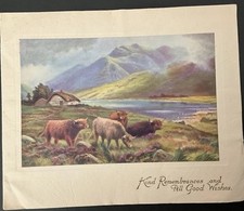 Vtg christmas greeting for sale  Hobe Sound