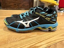 Tênis de vôlei MIZUNO Wave Lightning feminino tamanho 7 preto PYV-1115 EXCELENTE ESTADO USADO comprar usado  Enviando para Brazil