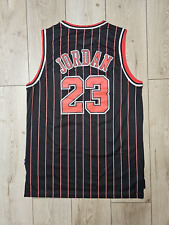 CAMISA DE BASQUETE CHICAGO BULLS NIKE VINTAGE JORDAN JERSEY NBA PRETA tamanho GG comprar usado  Enviando para Brazil