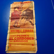 Affiche sensationnelle corrida d'occasion  Tours-
