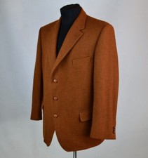 Blazer Harris Tweed Ladage Oelke Vintage Três Botões Mostarda comprar usado  Enviando para Brazil