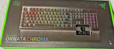 Teclado para jogos Razer Ornata Chroma com teclas programáveis iluminadas por RGB comprar usado  Enviando para Brazil