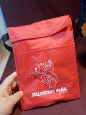 BELA BOLSA TÉRMICA DE PANO PEQUENA JELLYSTONE PARK COM URSO YOGI POR HANNA-BARBERA, usado comprar usado  Enviando para Brazil