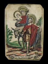 Santino pergamena 1600 usato  Ragusa
