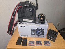 Câmera Digital SLR Canon EOS 60D 18.0 MP - Corpo/Carregador de Punho de Bateria  comprar usado  Enviando para Brazil