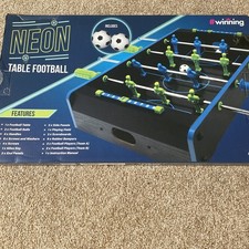 Neon table football for sale  TIDWORTH