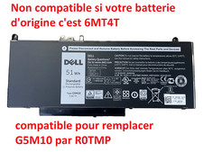 Batterie origine dell d'occasion  Paris X
