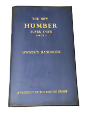 Humber super snipe for sale  Shipping to Ireland